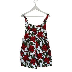 Forever 21 Rose Romper Size Large